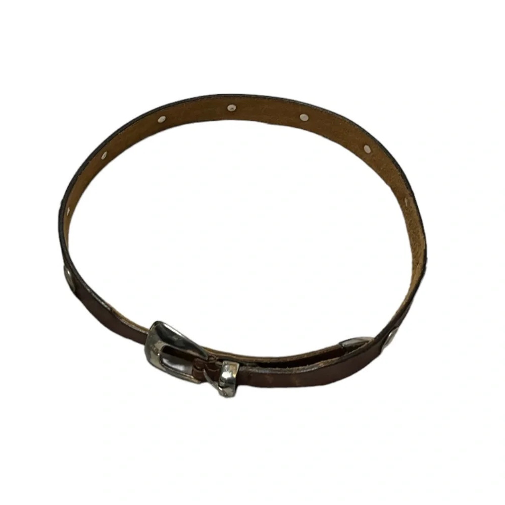 Vintage leather belt